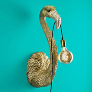 Tiffany Lampa Ścienna złota, 26.5 X 24.5 X 71.5 cm